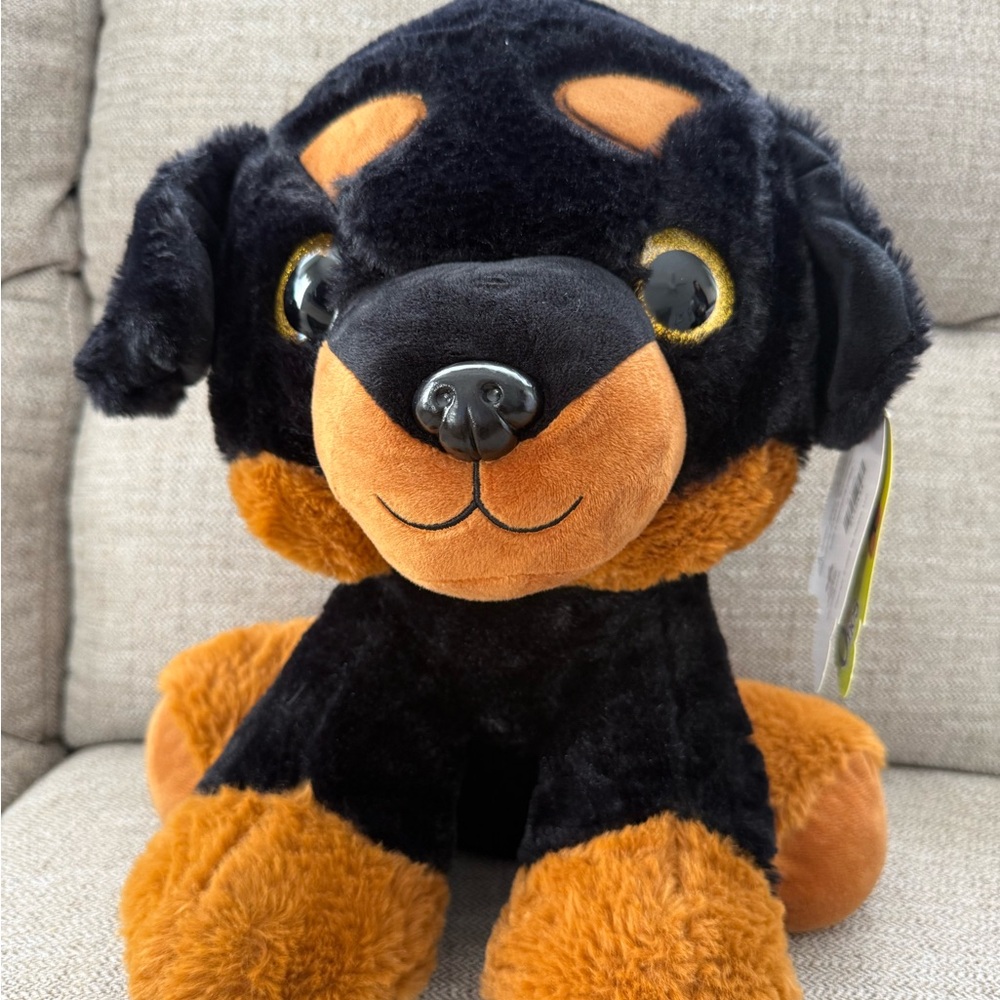 14" Lil One Luger Rottweiler Plush